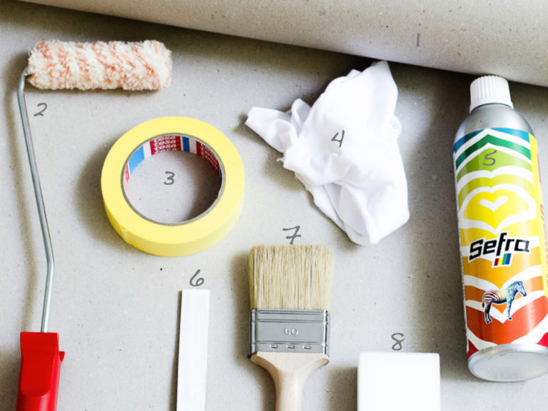 Der Duft frisch gestrichener Waende